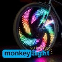 LUZ PARA RODA MONKEY LIGHT M232 - 32 LEDS / 42 TEMAS-17166