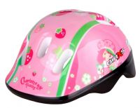 Capacete infantil fem. com led